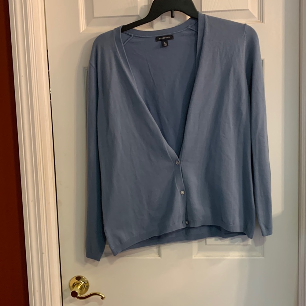 Lands end cardigan sweater